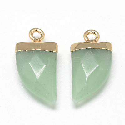 Natural White Jade Pointed Pendants X-G-Q966-06-1