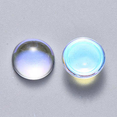 Transparent Glass Cabochons LS-GLAA-S190-013A-C01-1