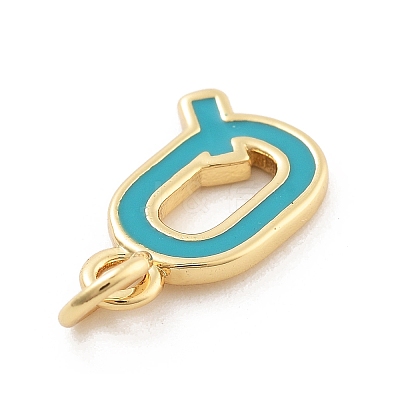 Rack Plating Brass Pendants KK-C065-03Q-G-1
