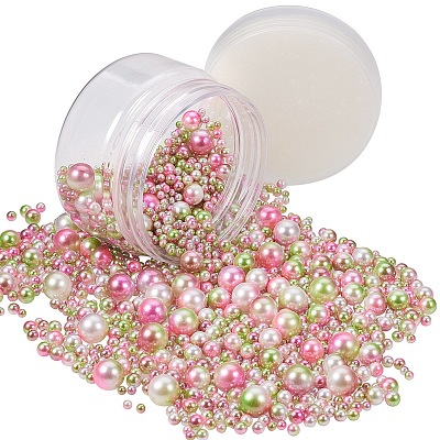 Imitation Pearl Acrylic Beads OACR-PH0001-06A-1