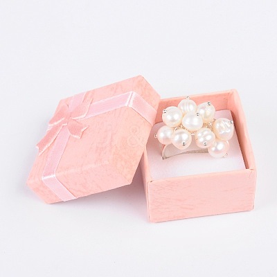 Cardboard Ring Boxes X-CBOX-G003-08D-1