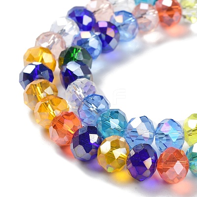 Glass Beads Strands EGLA-A034-M10mm-61-1