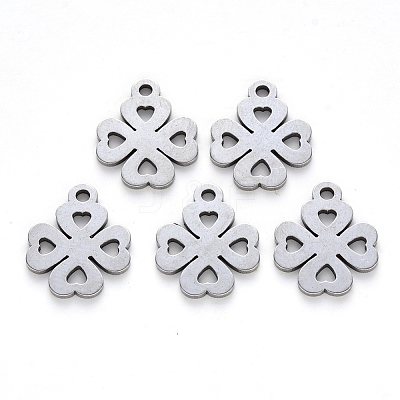 Tarnish Resistant 304 Stainless Steel Pendants STAS-N092-06-1