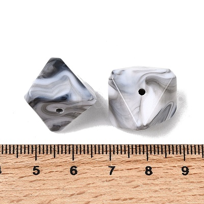 Opaque Acrylic Beads LS-OACR-D320-02B-1
