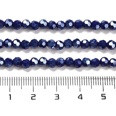 Opaque Glass Beads Stands EGLA-A035-P4mm-B09-1