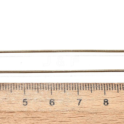 304 Stainless Steel Snake Chain Necklaces NJEW-M124-11G-1
