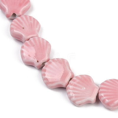 Handmade Porcelain Beads Strands PORC-Q002-01A-04-1