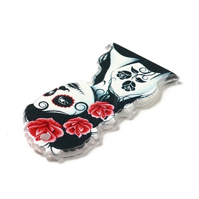 Halloween  Acrylic Pendants SACR-B004-05A-1