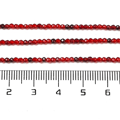 Transparent Glass Beads Strands GLAA-H027-01C-1