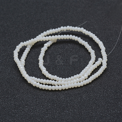 Opaque Glass Beads Strands X-EGLA-J144-NB11-1
