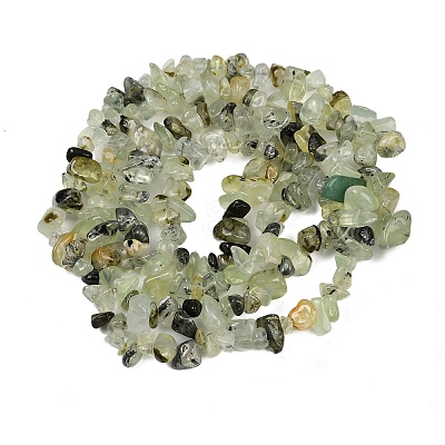Prehnite Chip Bead Strands G-M205-11-1