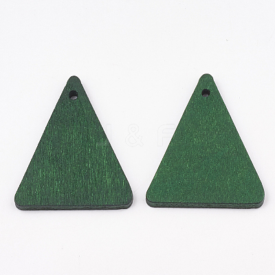 Pear Wood Pendants X-WOOD-T010-10B-1