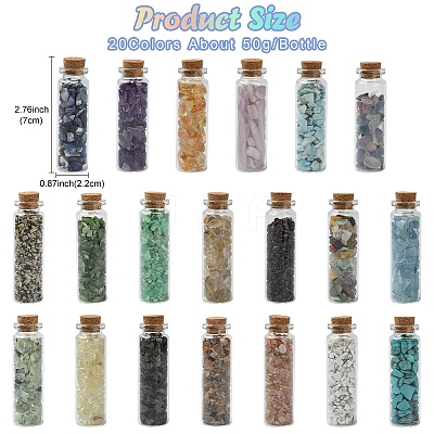 Natural Gemstone Beads G-YW0002-23-1