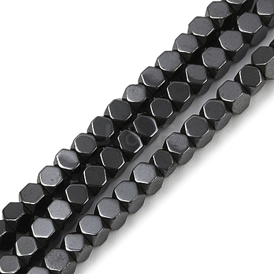 Electroplate Non-magnetic Synthetic Hematite Beads Strands G-I175-09D-1