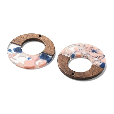 Resin and Walnut Pendants FIND-R051-13E-1