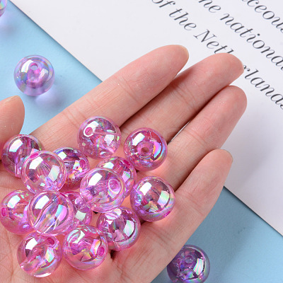 Transparent Acrylic Beads MACR-S370-B16mm-740-1