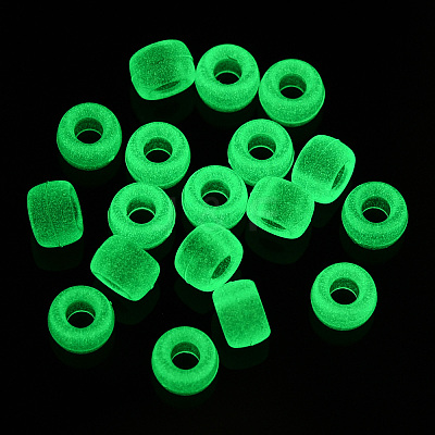 Transparent & Luminous Plastic Beads KY-T025-01-H02-1
