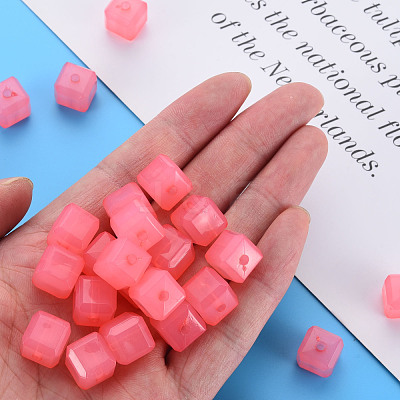Imitation Jelly Acrylic Beads MACR-S373-89-E03-1