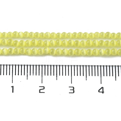 Cat Eye Beads Strands CE-Z001-01F-1