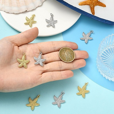 2Pcs 2 Colors Brass Pendants KK-YW0003-84-1