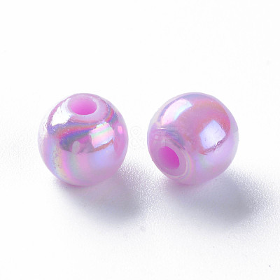 Opaque Acrylic Beads MACR-S370-D8mm-A03-1