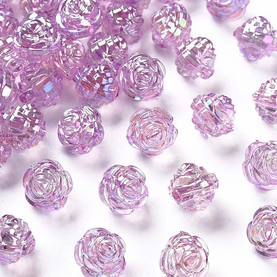 Transparent Acrylic Beads TACR-S154-33C-935-1