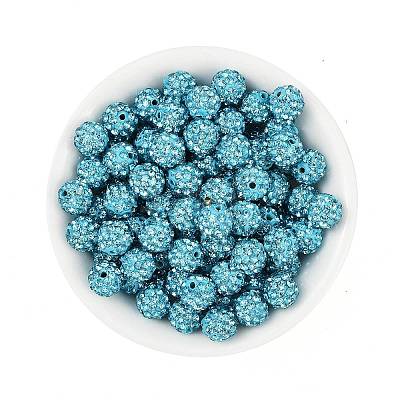 Pave Disco Ball Beads RB-H258-8MM-202-1