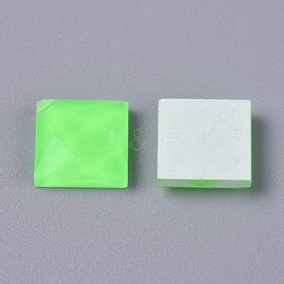 Faceted Glass Cabochons DIY-WH0121-46J-1