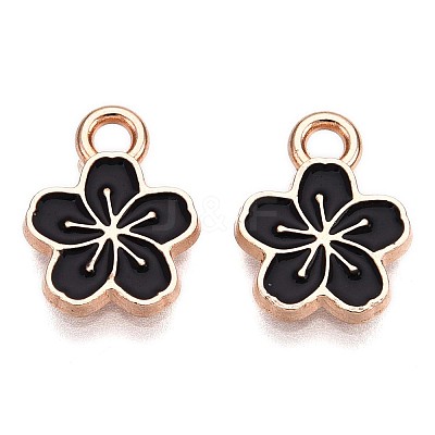 Alloy Enamel Charms ENAM-T022-07A-1