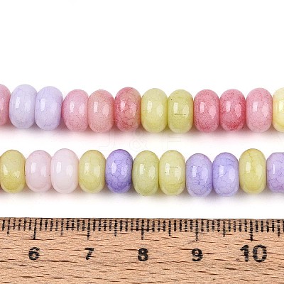 Glass Beads Strands GLAA-N059-5x8mm-37-1