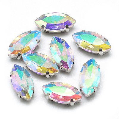 Sew on Rhinestone RGLA-T034-4x15mm-02-1