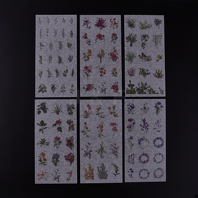 Natural Theme Stickers DIY-L038-A08-1