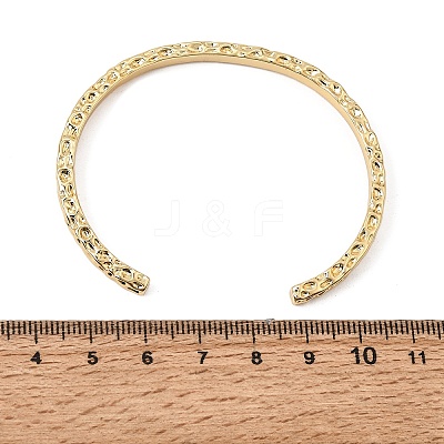 Brass Textured Cuff Bangles for Women KK-CBA0B5A-01G-1