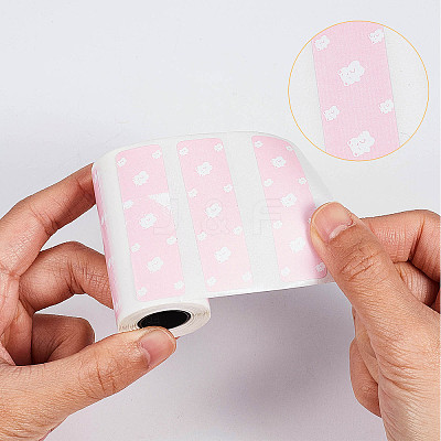 2 Rolls 2 Colors Self-Adhesive Label Pasters STIC-GF0001-06-1
