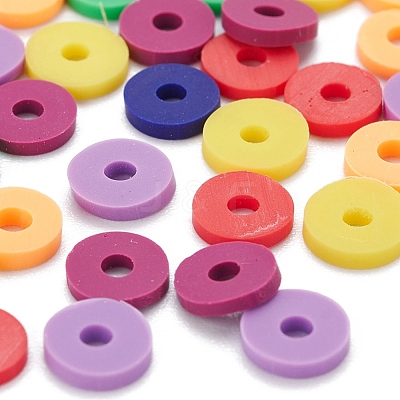 Handmade Polymer Clay Beads CLAY-YW0001-24-1