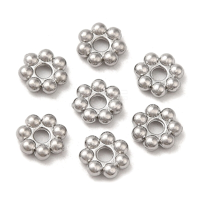 Non-Tarnish 304 Stainless Steel Spacer Beads X-STAS-H176-04D-P-1