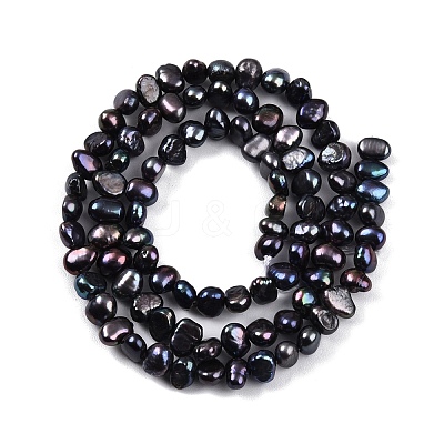 Natural Cultured Freshwater Pearl Beads Strands PEAR-L033-42D-1
