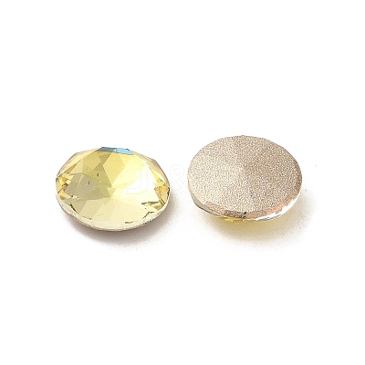Glass Rhinestone Cabochons RGLA-P037-10B-D226-1