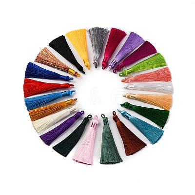 Nylon Tassels Big Pendant Decorations STAS-F142-04-1