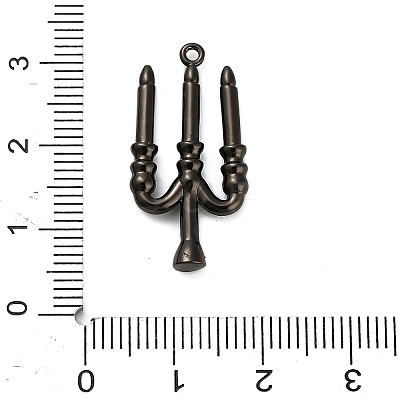 Halloween Brass Pendants KK-F915-01J-B-1