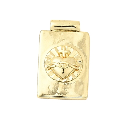 Brass Pendants KK-C137-02G-03-1-1