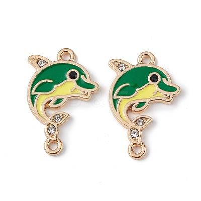Alloy Enamel Connector Charms ENAM-I054-02A-1