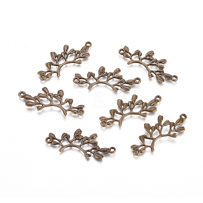Tibetan Style Links connectors TIBEP-EA11638YKG-AB-LF-1