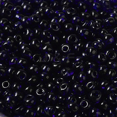 Transparent Colours Glass Seed Beads SEED-P006-02A-11-1