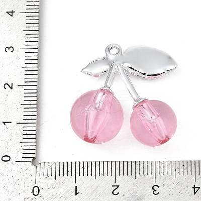 Alloy & Acrylic Pendants PALLOY-S053-01P-C-1