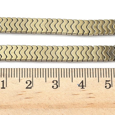 Electroplated Synthetic Non-magnetic Hematite Beads Strands G-A263-I01-01B-1