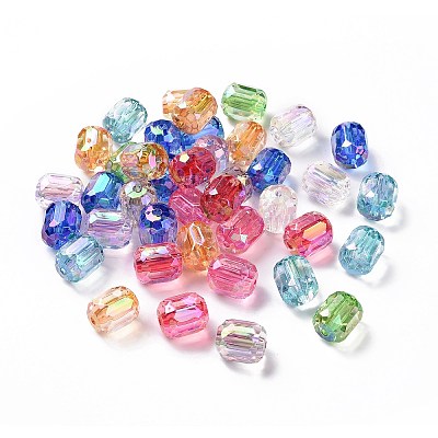Transparent Acrylic Beads OACR-P011-06L-1
