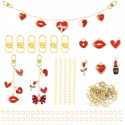 DIY Keychain Jewelry Kits DIY-FS0010-45-1