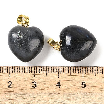Natural Labradorite Pendants G-J386-H15-G-1
