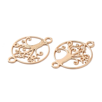 Rack Plating Brass Connector Charms KK-Q792-15LG-1
